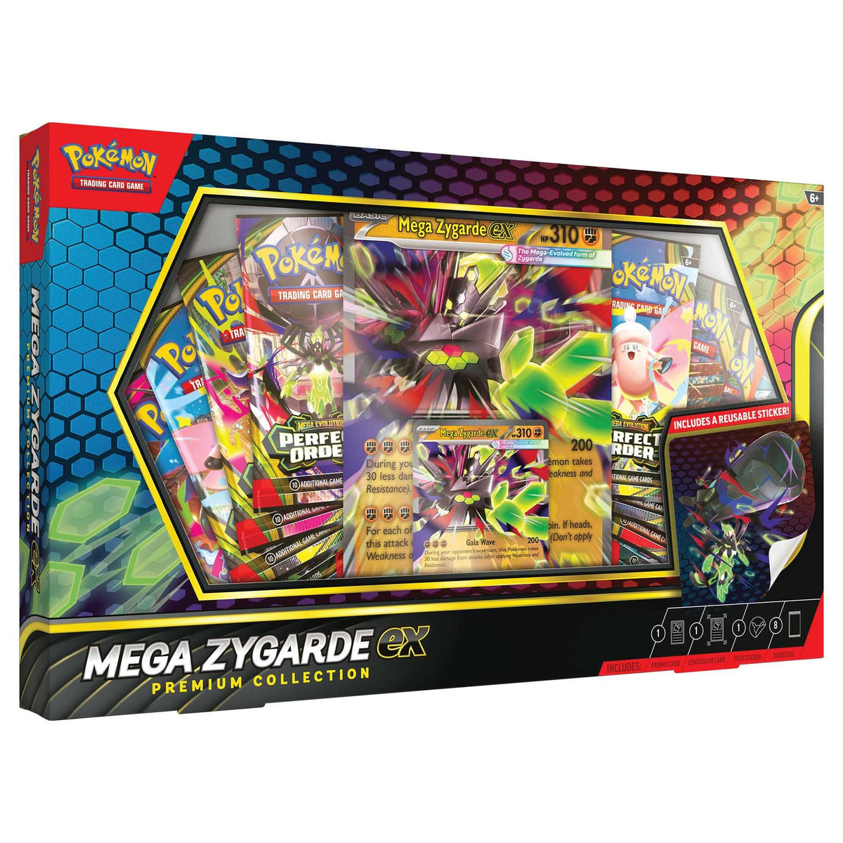 Pokémon TCG: Mega Zygarde ex Premium Collection (English), view 1