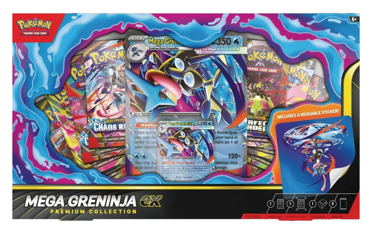 Mega Greninja ex Premium Collection, view 1